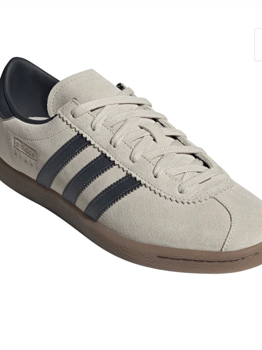 adidas Men’s Stadt Suede Sneakers in Light Gray and Black size 7